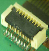 圖1：SFGL系列間距0.4毫米，高度0.9毫米