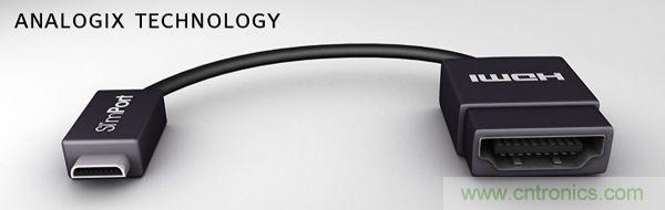 ANALOGIX的SlinPort解決方案，可以協(xié)助業(yè)者集成MyDP應(yīng)用功能