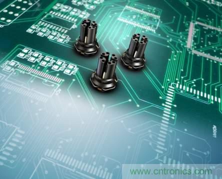 尺寸明顯縮小的PCB板連接器，采用MID技術(shù)重新定義了連接器內(nèi)部屏蔽結(jié)構(gòu)