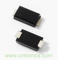 新品TVS二極管，封裝高度不足1.1毫米