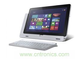 Acer變形筆記本產(chǎn)品，為利用OGS觸屏技術(shù)強(qiáng)化產(chǎn)品的薄化設(shè)計(jì)