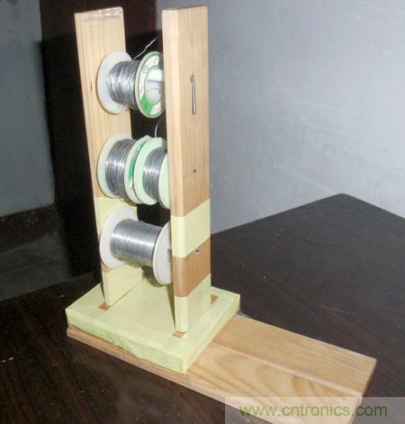 成本幾乎為零，三層錫絲架DIY