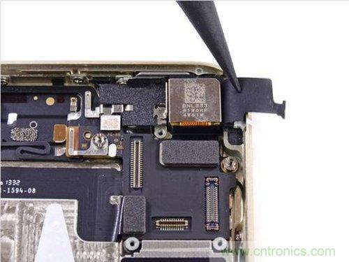 土豪金iPhone 5S拆解：內部結構升級，維修難度增加