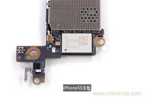 土豪金iPhone 5S拆解：內部結構升級，維修難度增加