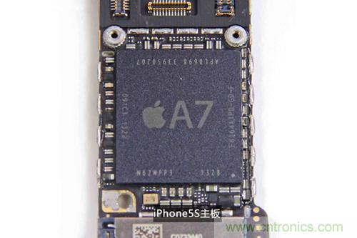 土豪金iPhone 5S拆解：內部結構升級，維修難度增加