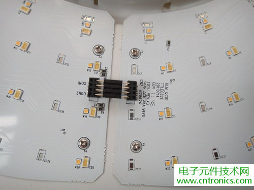 高端大氣上檔次！智能遙控調(diào)光LED吸頂燈拆解