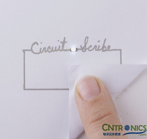 大開眼界，一支可以畫電路板的筆！