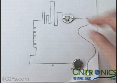 大開眼界，一支可以畫電路板的筆！