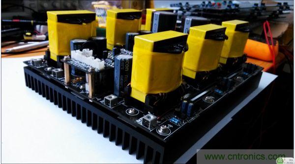 網(wǎng)友賀歲巨獻！自制5KW-DCDC前級升壓模塊