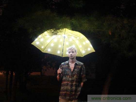 創(chuàng)意DIY！送女朋友的絕妙禮物，LED星光傘！
