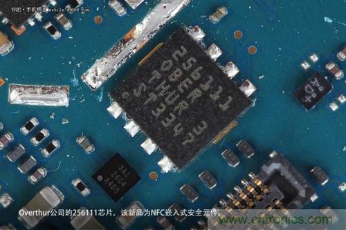 Overthur的256111芯片，是一顆NFC嵌入式安全元件