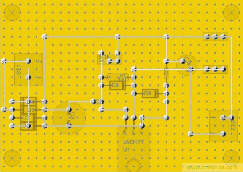 網(wǎng)友分享:DIY一個(gè)LM317 可調(diào)穩(wěn)壓電源