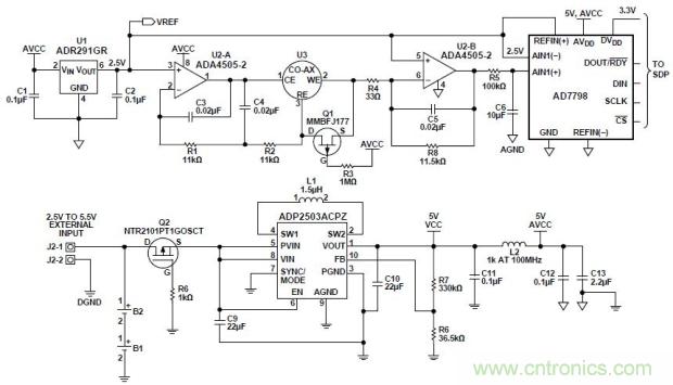 低功耗、單電源的電化學(xué)傳感器有毒氣體探測(cè)器
