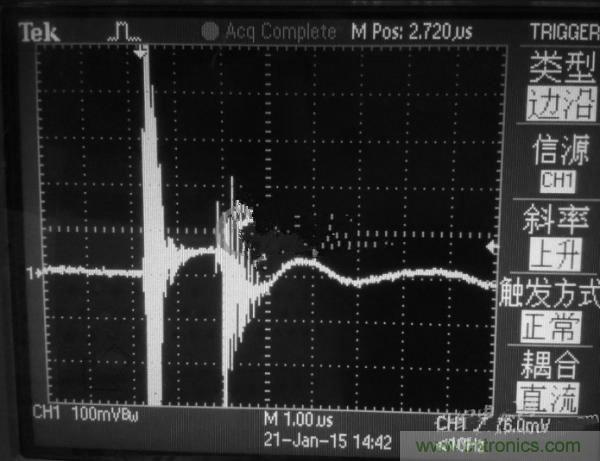 高人指點：反激初級電流波形異常如何解決？