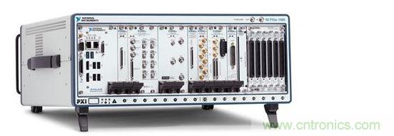 NI PXI Express機箱包含射頻分析儀和發(fā)生器、矢量網(wǎng)絡分析儀、開關、電源和嵌入式計算機