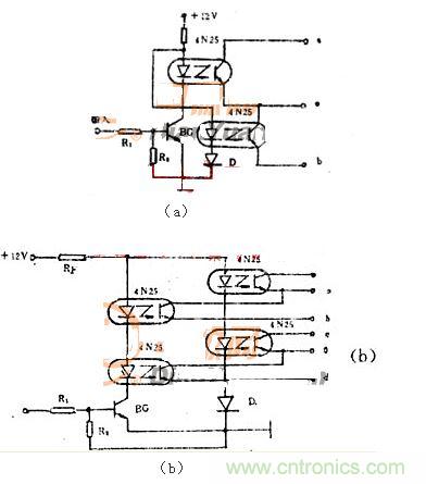 光電耦合器中的開(kāi)關(guān)電源應(yīng)用電路
