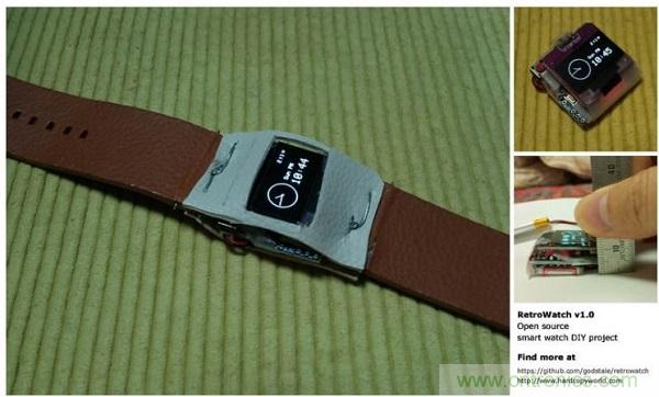 全民創(chuàng)客時(shí)代，自己DIY一個(gè)智能手表