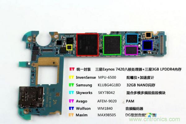 三星S6 Edge+拆解：比S6 Edge加在哪里？