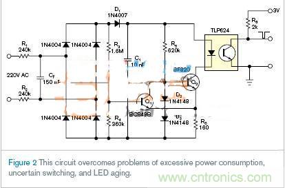 新一代LED光耦電路設(shè)計，改進老化和能耗