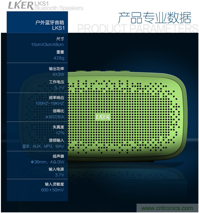 搞怪&ldquo;美人魚&rdquo;盡享靈克藍(lán)牙音箱的天籟之音！