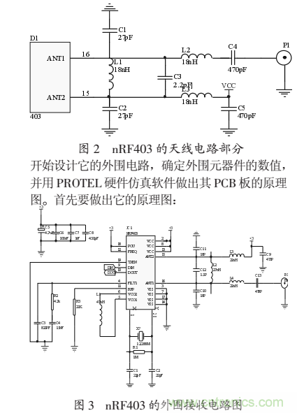 基于NRF403的無線傳感器網絡數(shù)據(jù)接收電路設計