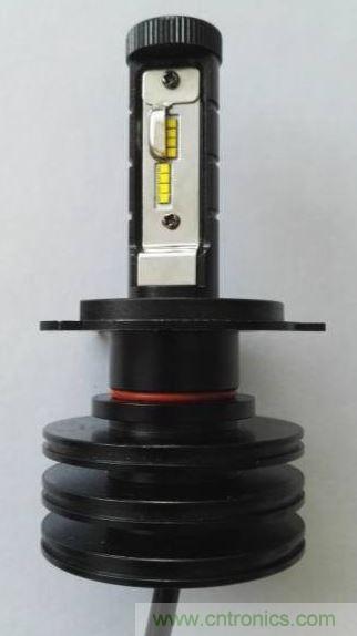 采用2016-LEDs 制造的汽車前大燈燈泡。