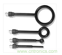 近場探棒組可能包含三種尺寸的磁場探棒(H-Field) 及一組電場探棒(E-Field) 。