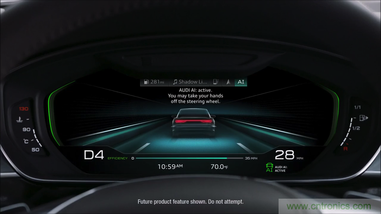 首款 L3級別車輛誕生，詳解A8技術(shù)圖譜