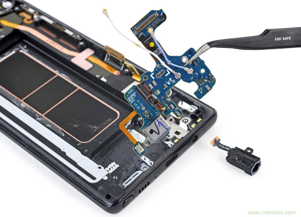 三星Note 8拆解，模塊化+分離式設(shè)計(jì)成趨勢(shì)？