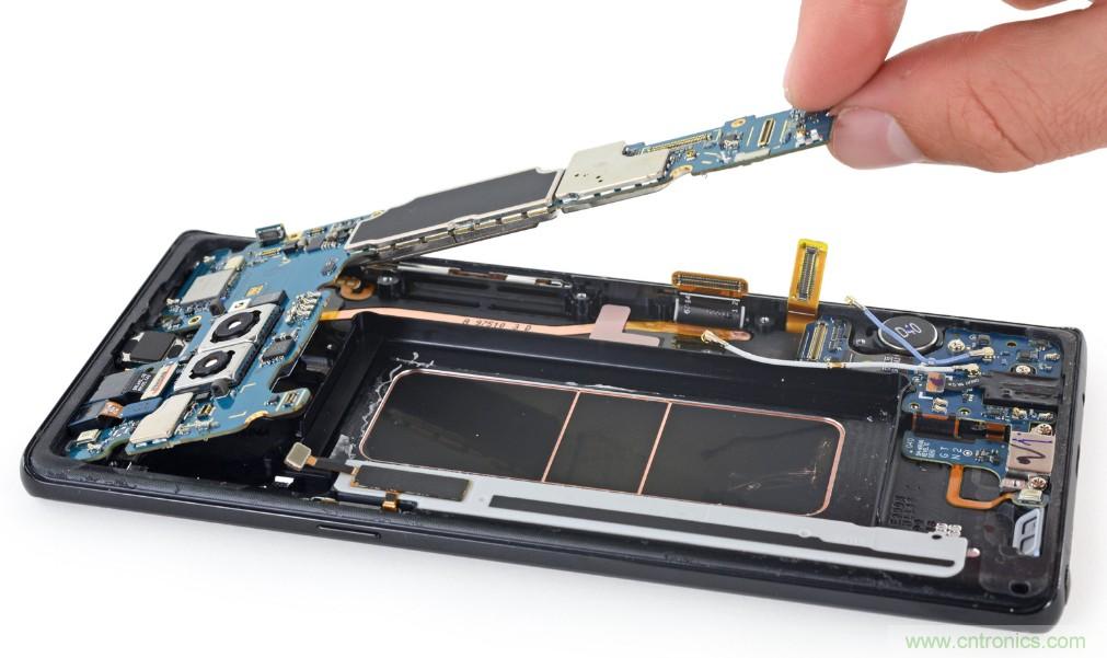 三星Note 8拆解，模塊化+分離式設(shè)計(jì)成趨勢(shì)？
