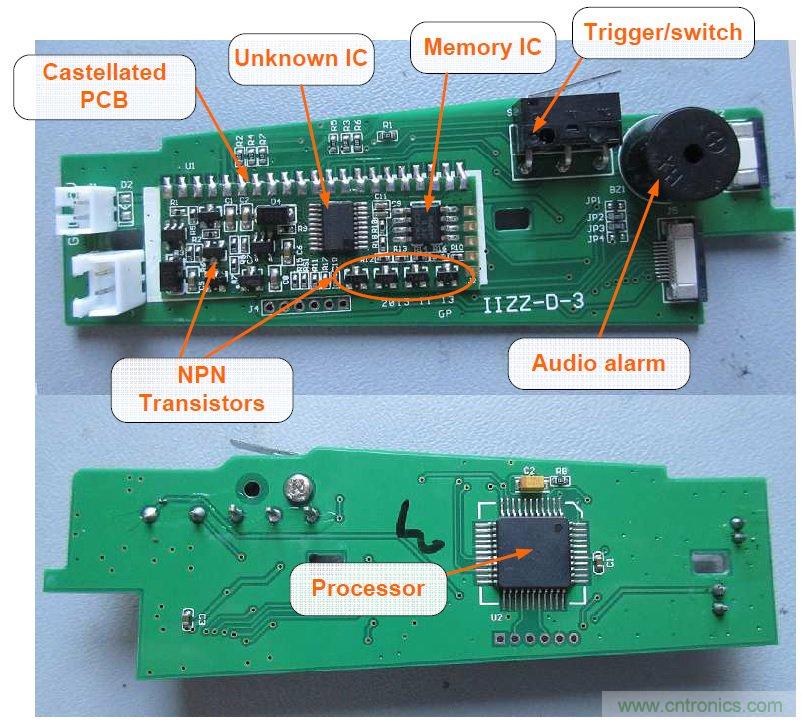 拆解45美元的藍(lán)牙無線條碼掃描槍，發(fā)現(xiàn)里面鏡中有鏡