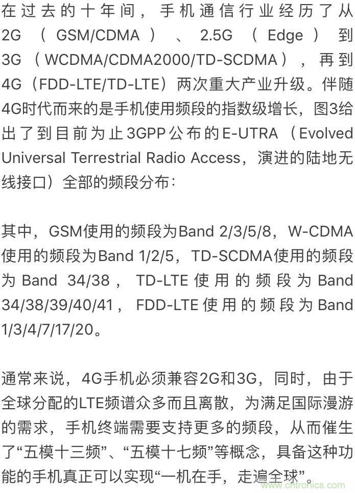 關(guān)于手機射頻芯片知識，你還不知道的事！
