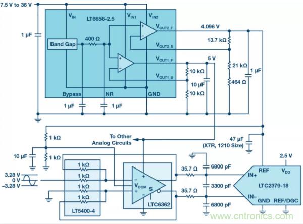 可驅動電流的高精度基準電壓源，它是這樣的……