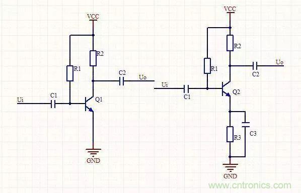 什么是共集、共基、共射放大器？如何分辨3類放大器