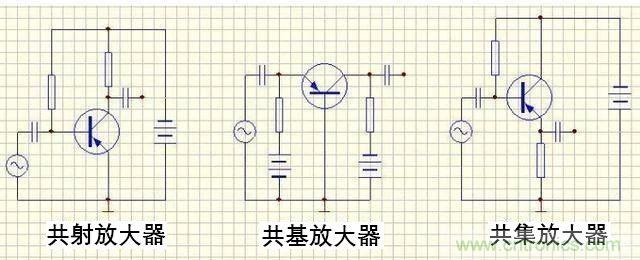 什么是共集、共基、共射放大器？如何分辨3類放大器