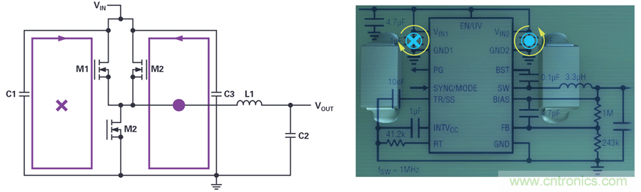 是否可以將低EMI電源安裝到擁擠的電路板上？