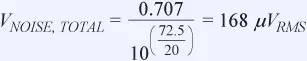 信號(hào)鏈中放大器噪聲對(duì)總噪聲有多少貢獻(xiàn)？