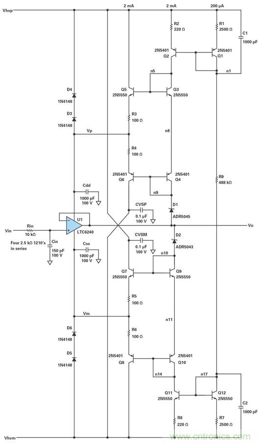 低壓變高壓，運算放大器自舉實現(xiàn)更優(yōu)性能！