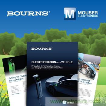 貿(mào)澤攜手Bourns推出電子書，解讀電動(dòng)汽車充電設(shè)施相關(guān)知識(shí)