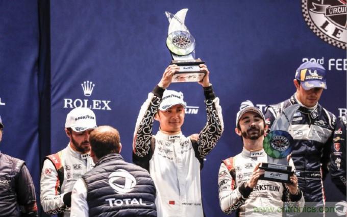 十年相伴，貿(mào)澤電子力挺董荷斌征戰(zhàn)2020，祝賀再登WEC獎(jiǎng)臺(tái)