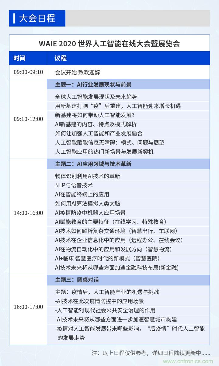 燃AI引擎，WAIE 2020世界人工智能大會(huì)震撼來(lái)襲！