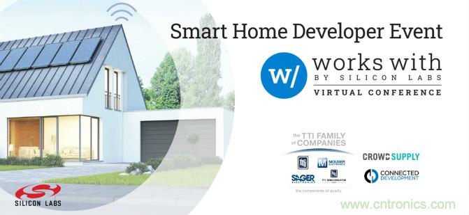 貿(mào)澤與TTI旗下公司聯(lián)手贊助Silicon Labs的Works With 2020智能家居大會(huì)