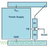 如何使用電源設計中的分壓器調節(jié)輸出電壓？