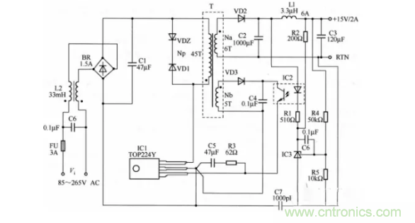 分享6款簡(jiǎn)單的電源線(xiàn)路圖