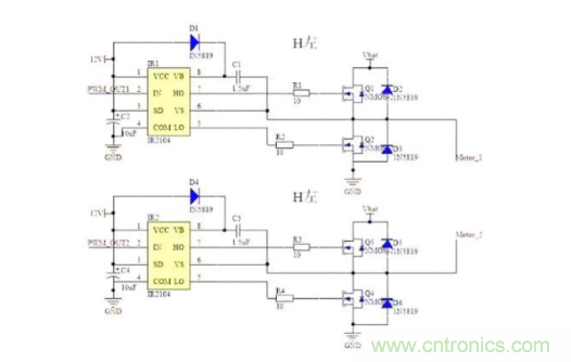 詳解PWM驅(qū)動MOS管H橋電路 詳解PWM驅(qū)動MOS管H橋電路