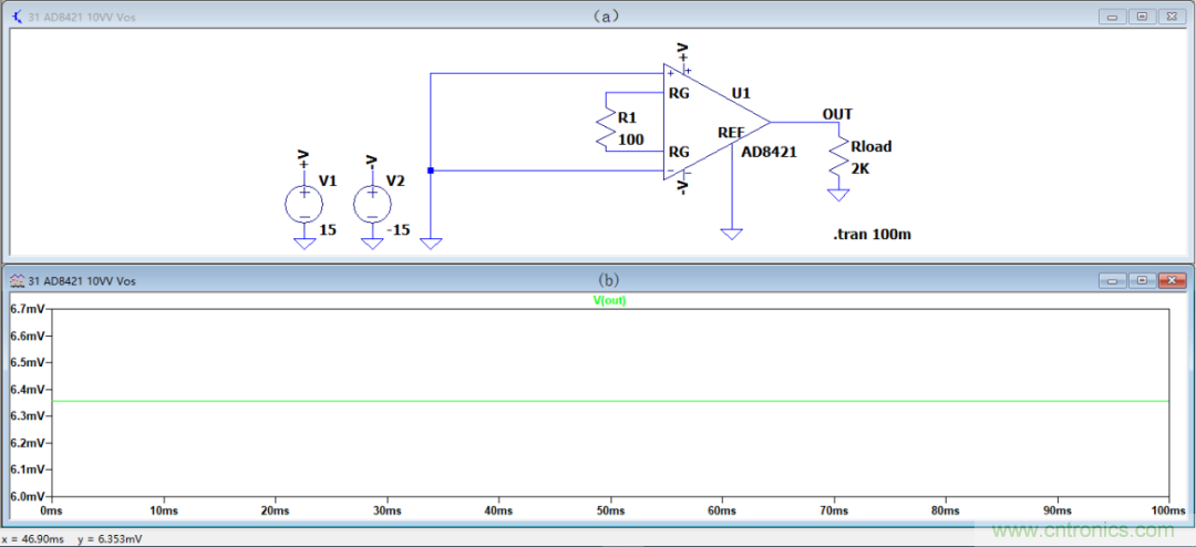 儀表放大器的失調(diào)電壓與噪聲參數(shù)分析與仿真 儀表放大器的失調(diào)電壓與噪聲參數(shù)分析與仿真