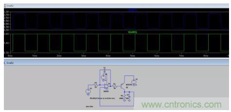 反饋點接到運放同相端，輸出震蕩后是電路還是負反饋嗎？