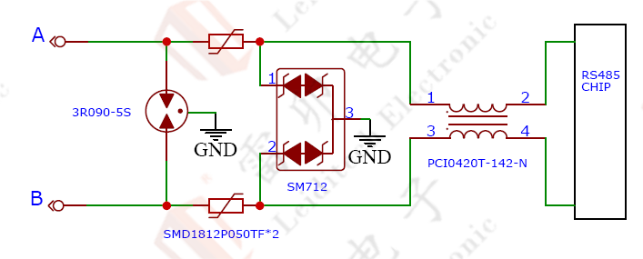 伺服電機(jī)驅(qū)動(dòng)接口、電源保護(hù)方案