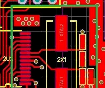 時(shí)鐘晶體下面鋪地和走線 時(shí)鐘晶體下面鋪地和走線