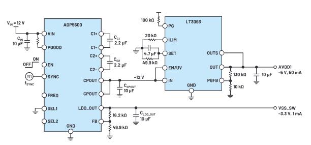 交錯式反相電荷泵如何破解EMI/紋波雙難題？